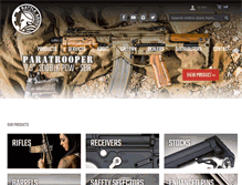 Tablet Screenshot of battlearmsdevelopment.com